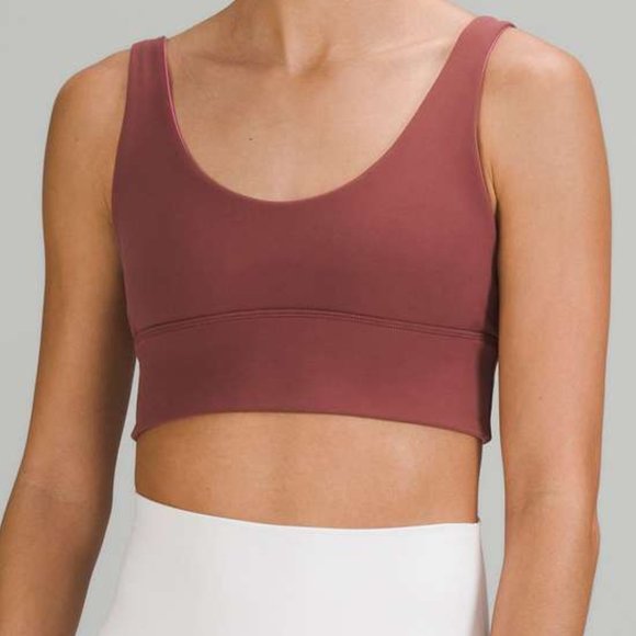 lululemon athletica Other - Lululemon Align Reversible Bra in Smoky Red/Pink Blossom